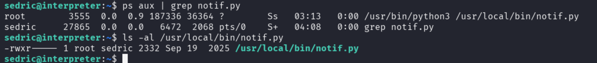Processes and notif.py